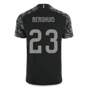 Lacne Muži Futbalové dres Ajax Steven Berghuis #23 2023-24 Krátky Rukáv - Tretina